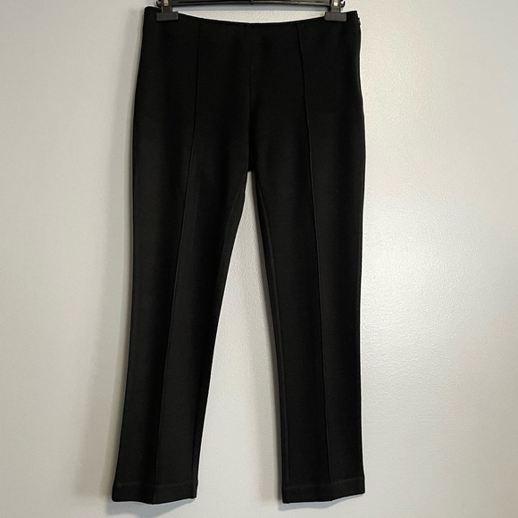 Tory Burch Black Wool Midrise Ankle Dress Pants 6 - Picture 1 of 5